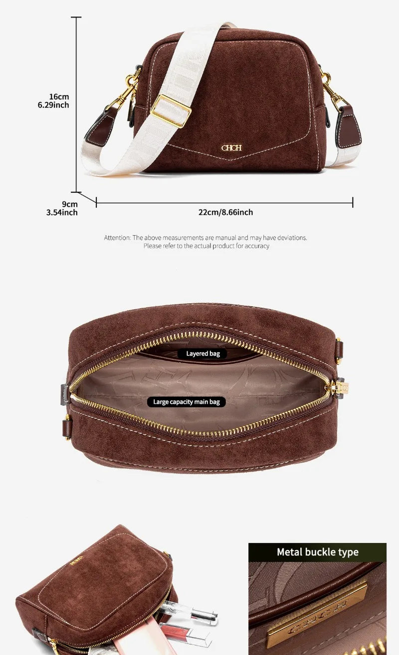 2026 New Original Designer Crossbody Bag Women Stylish Casual Shoulder Bag Light Luxury Fashion Handbag Commute Versatile Purse