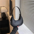 Fashion Luxury Design PU Leather Hobo Shoulder Bag Women Small Clutch Handbag Purse Female Underarm Bag Travel Totes