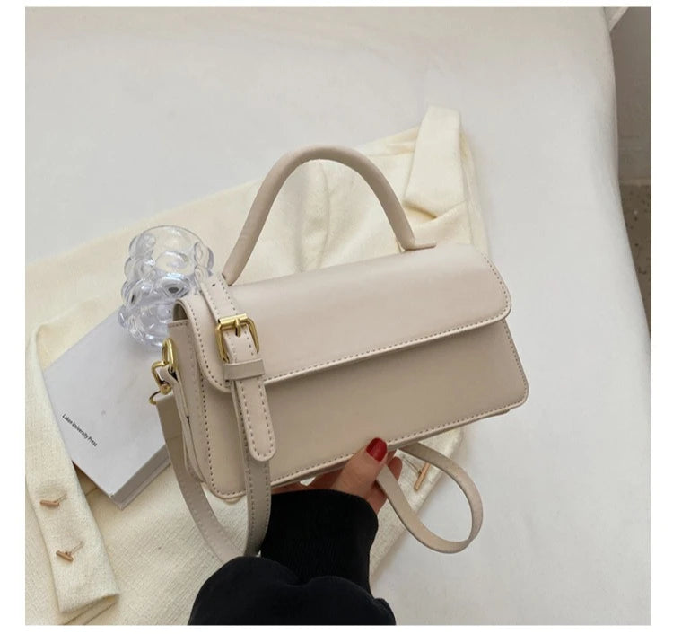 Luxury Brand Crossbody Bags for Women Fashion Design Underarm 2026 Woman Shoulder Bag Female Handbag and Purses Solid Color