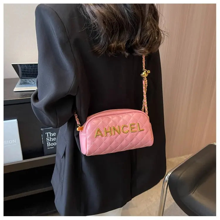 Luxury Vintage Leather Shoulder Bag Women Handbag Designer Tote Crossbody Purse Satchel Classic Diaper Bag