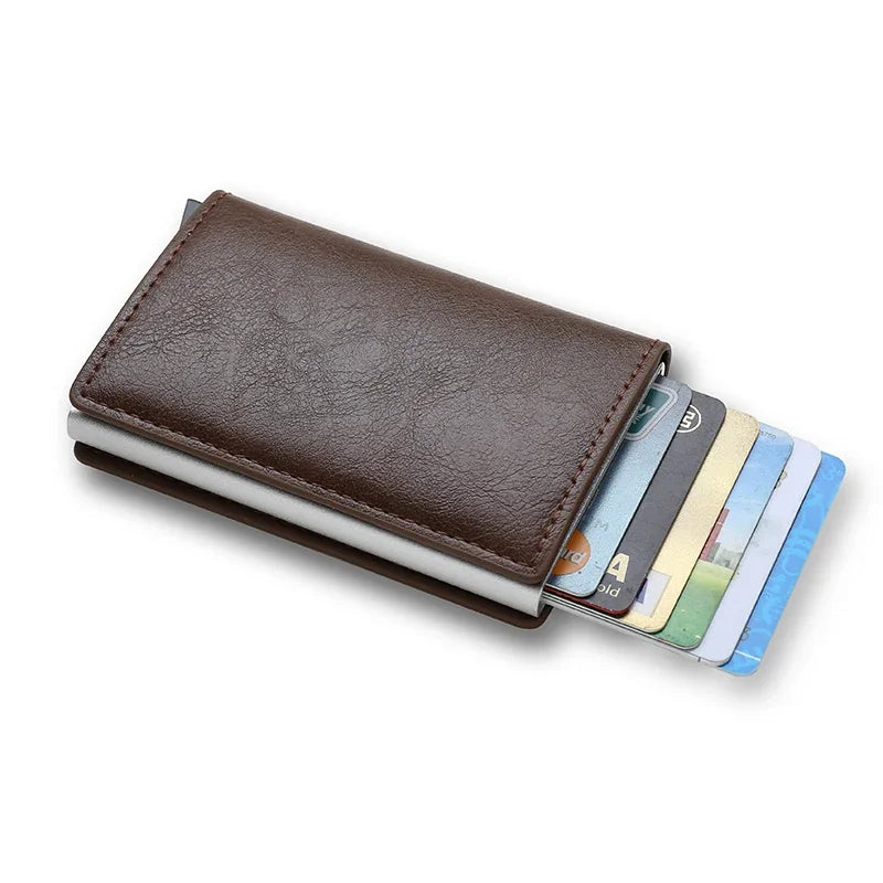 Minimalist Business Card Holder RFID Wallet Men Women Slim Mini Wallets money Bag visit bank credit cardholder visitenkartenetui