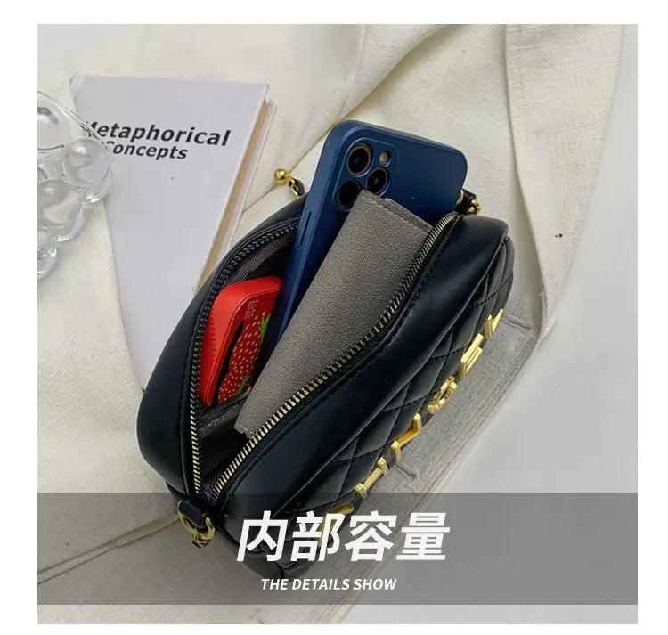 Luxury Vintage Leather Shoulder Bag Women Handbag Designer Tote Crossbody Purse Satchel Classic Diaper Bag