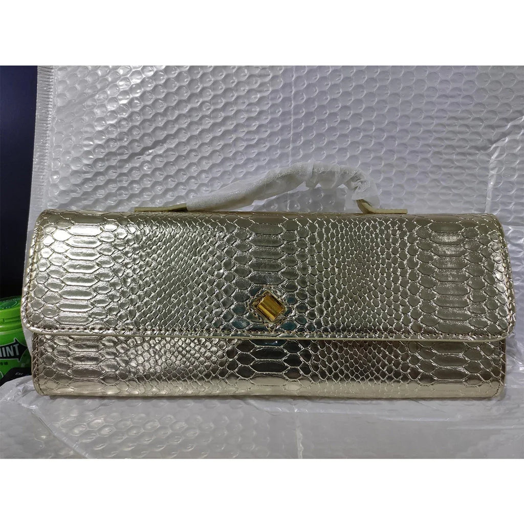 Luxury Design Top-Handle Bag For Women Evening Handbag Long Purse, Crocodile Pattern Crossbody Shoulder Bags Fashionable Outfits