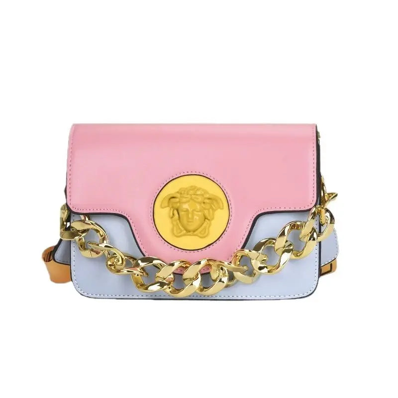 Luxury Texture Retro Crossbody Bag Women's Mini Square Designer Purse Korean-inspired Shoulder Tote Premium Quality PU Leather