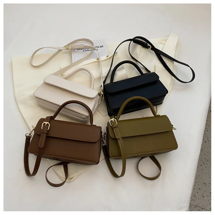 Luxury Brand Crossbody Bags for Women Fashion Design Underarm 2026 Woman Shoulder Bag Female Handbag and Purses Solid Color