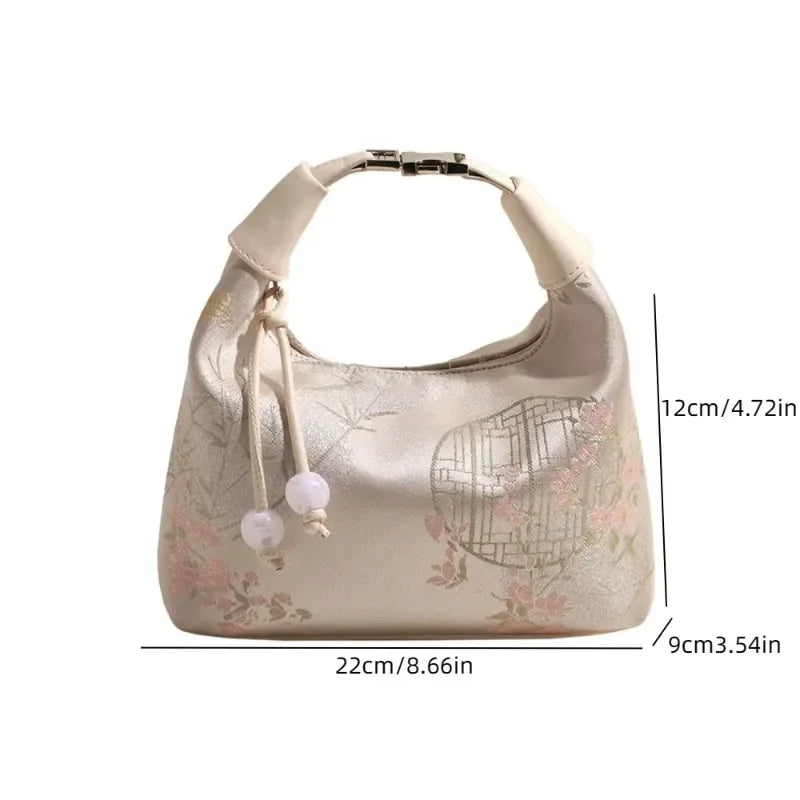 Design Chinese Style Small Crossbody Bags for Women 2025 Luxury Designer Fashion Handbags and Purses Sweet Shoulder Bag