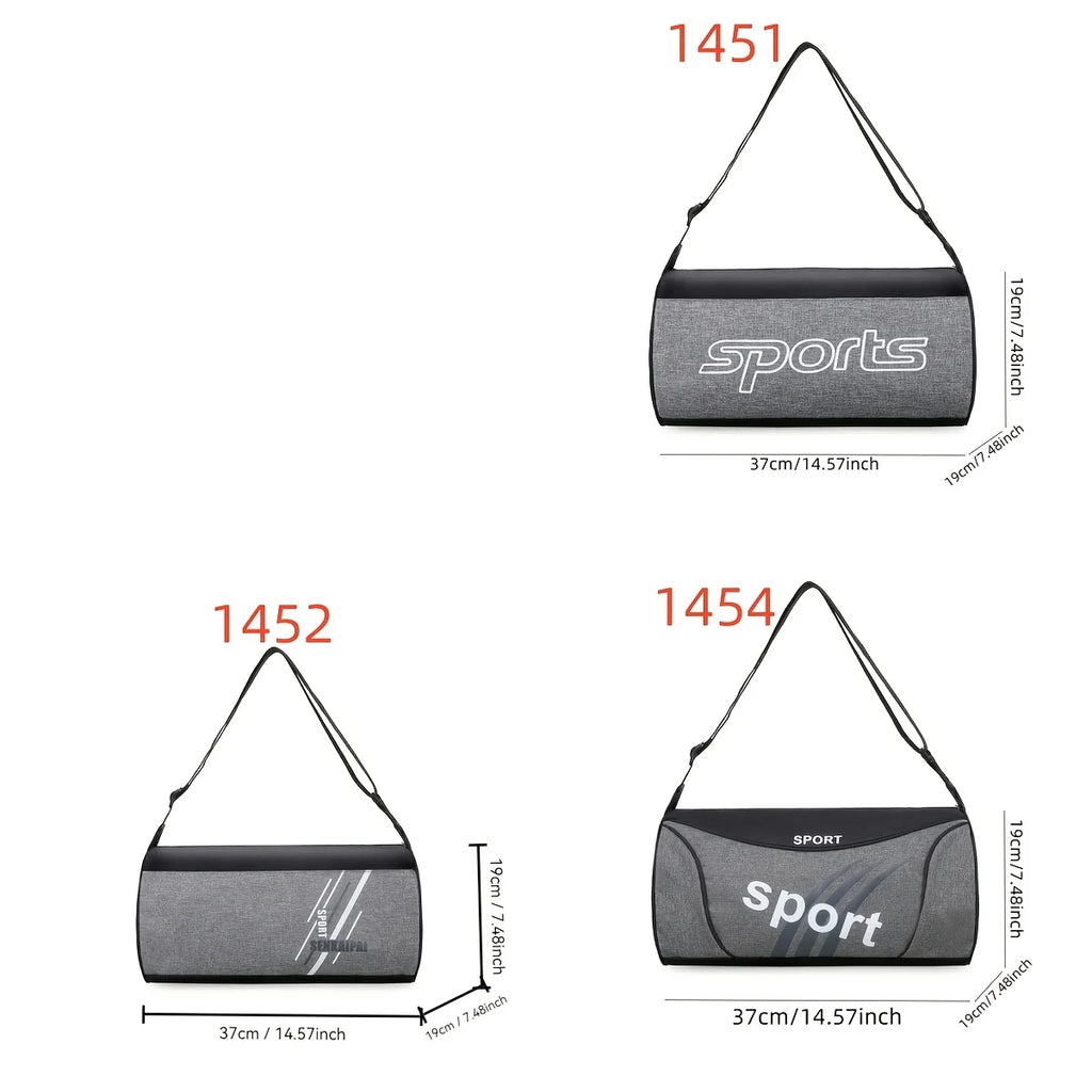 Fashionable Nylon Crossbody Bag for Men with Stylish Letter Design Outdoor Travel Shoulder Pack
