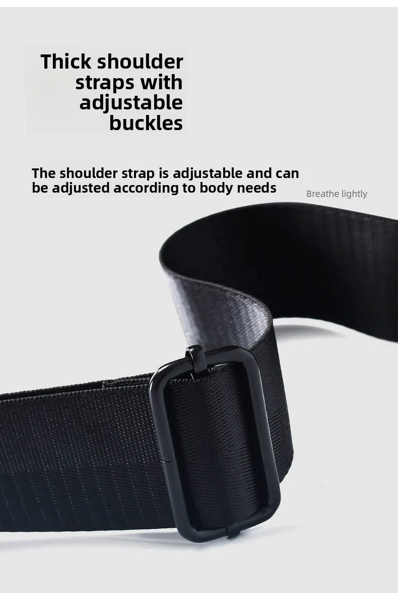 2026 New Design Shoulder Bag Men Crossbody Bag Fashion Business PU Leather Shoulder Bag Male Mobile Phone Bag Purses Handbags