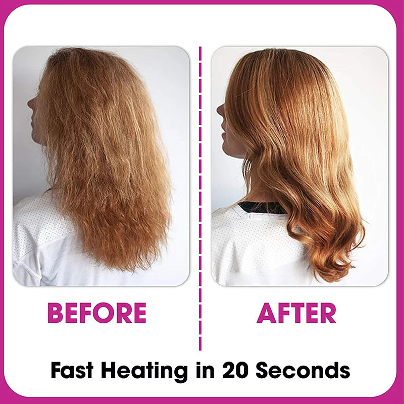 Hair Straightener Professional Ptc Quick Heated Electric Hot Comb Hair  Comb Personal Care Multifunctional Hairstyle Brush