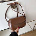 2025 Flap Crossbody Bags Women Mini PU Leather Shoulder Purses and Handbags for Girls Ladies Phone Simple Solid Designer Bag