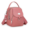 Fashion Simple Oxford Women's Crossbody Bag with Multiple Zipper Pockets Casual Mini Shoulder Bag with Chic Design for Daily Use