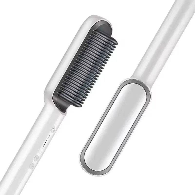 Professional Hair Tyling Tools Salon Steam Styler Hot Mist Nourish Hair Care Water Tank Steam Hair Straightener Brush