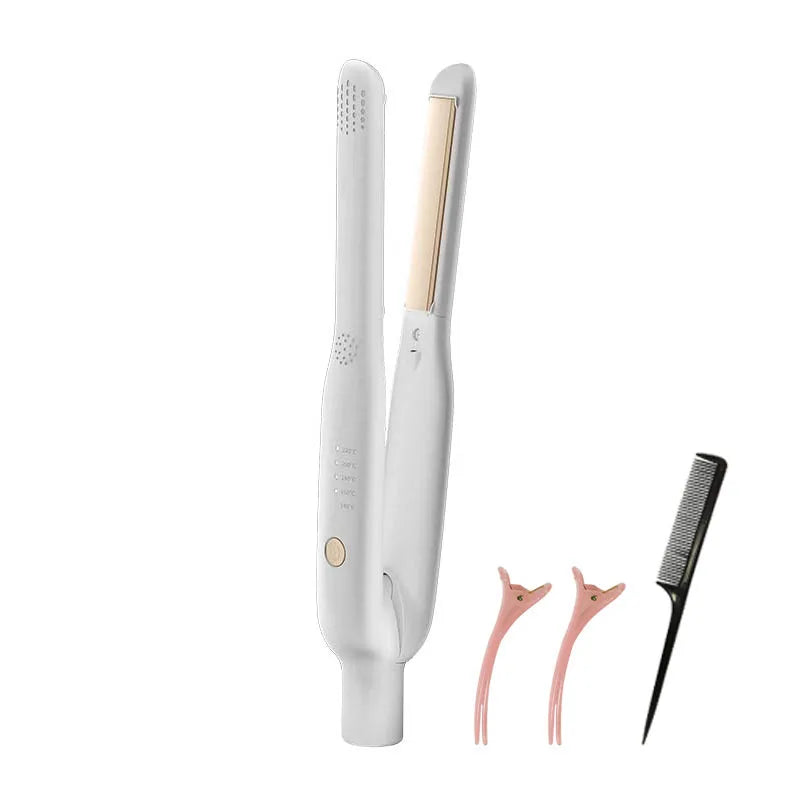 Professional Hair Straightener-Ionic Flat Iron with Negative ions men's hair styler, Anti-Scald Handle for Frizz-Free Styling