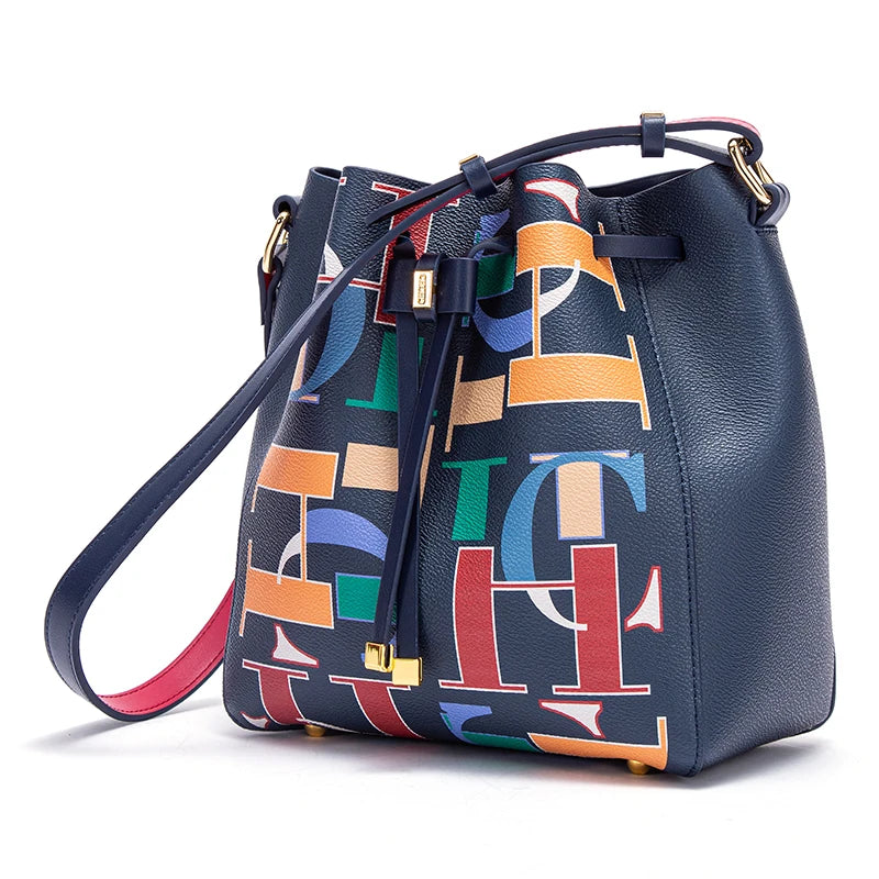 Drawstring Design Classic New 2024 Women's Crossbody Bag Large Capacity Commuter Business Office Women's Shoulder Bag