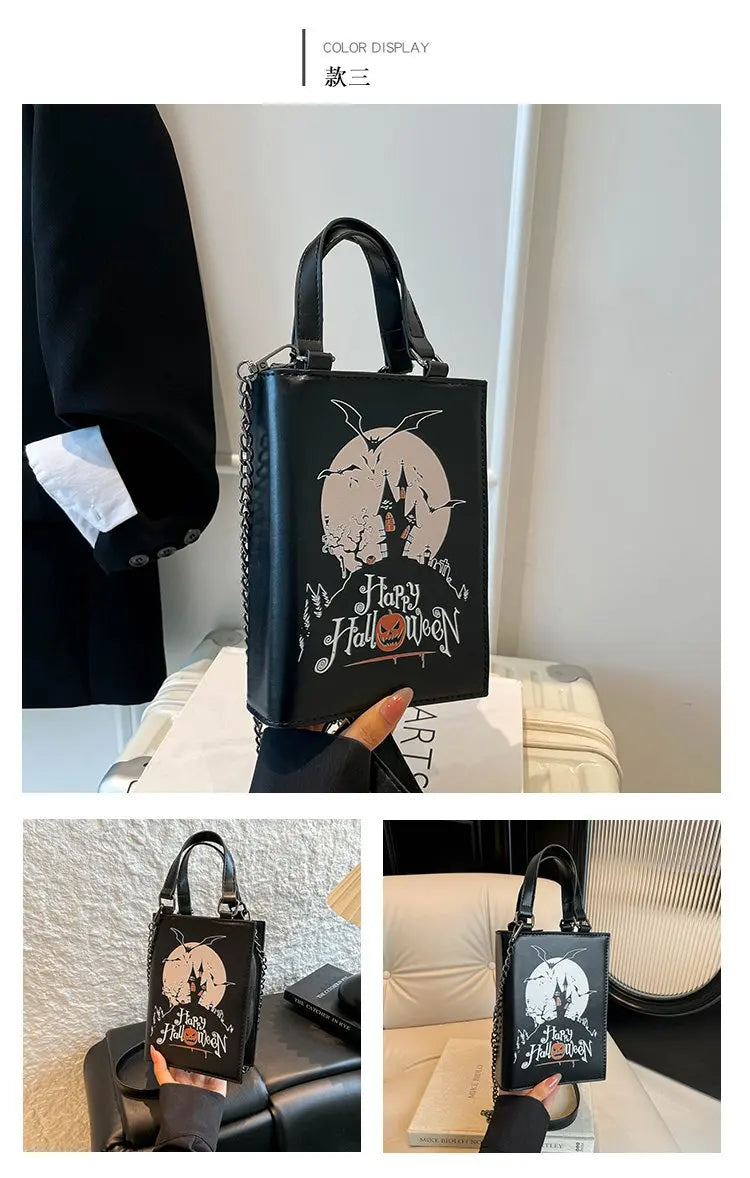 Women's Quirky Crossbody Bag Stylish Unique Small Square Purse with Bold Design Trendy Niche Fashion Accessory for Daily & Party