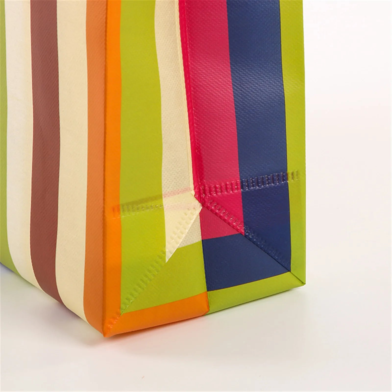 New Women Foldable Shopping Bag Reusable Eco Tote Pouch Large Non-woven Shopper Bags  Travel Grocery Shopping Bags