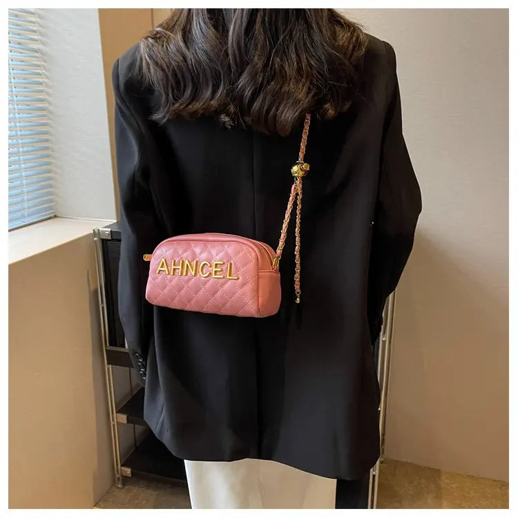 Luxury Vintage Leather Shoulder Bag Women Handbag Designer Tote Crossbody Purse Satchel Classic Diaper Bag