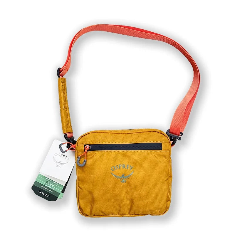 Unisex Casual Lightweight Simple Versatile Crossbody Bag Adjustable Strap Shoulder Bag for Outdoor Travel Hiking Camping Sports