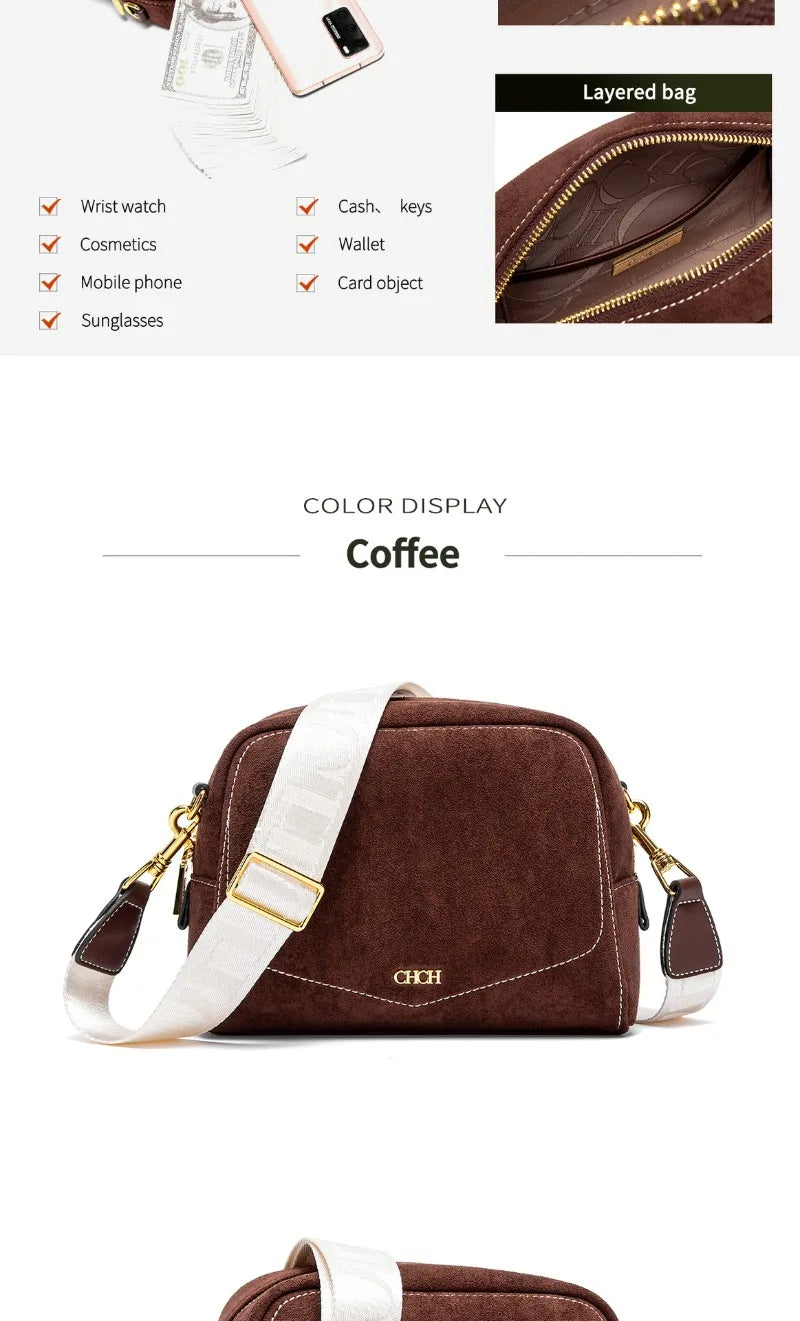 2026 New Original Designer Crossbody Bag Women Stylish Casual Shoulder Bag Light Luxury Fashion Handbag Commute Versatile Purse