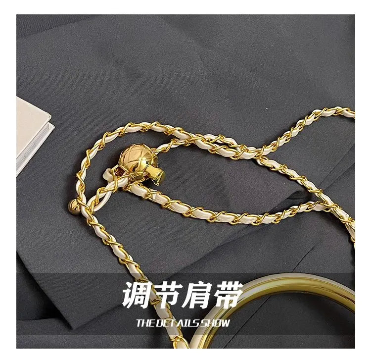 Luxury French Style Large Capacity Tote Bag Stylish Shoulder Handheld & Crossbody Fashion Bag for Women, High-End Elegant Design