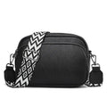 Women Crossbody Bag Multi Space Fashion Design Sense Large Capacity PU Material Lightweight Single Shoulder Bag