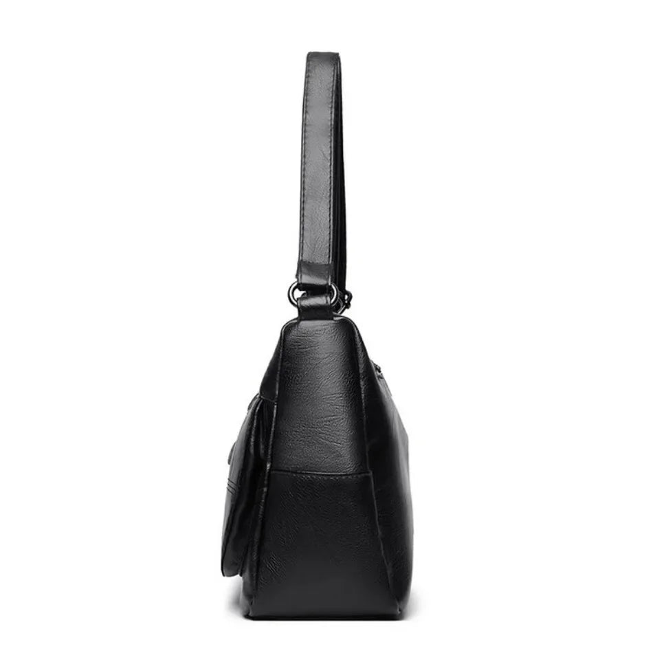 High Quality Soft Leather Luxury Purses and Handbags Women's Bag Designer Multi-pocket Crossbody Shoulder Bag for Women 2024 Sac