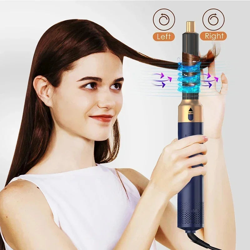 Professional NEW 5 in 1 Hair Dryer Comb Set Professional Hot Air Styler for Hair Curling Straightening and Volumizing At Home