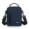 Men's Crossbody Bag Multi-Pocket Large Capacity Waterproof Oxford Shoulder Sling Pouch Business Travel Daily Commute Organizer