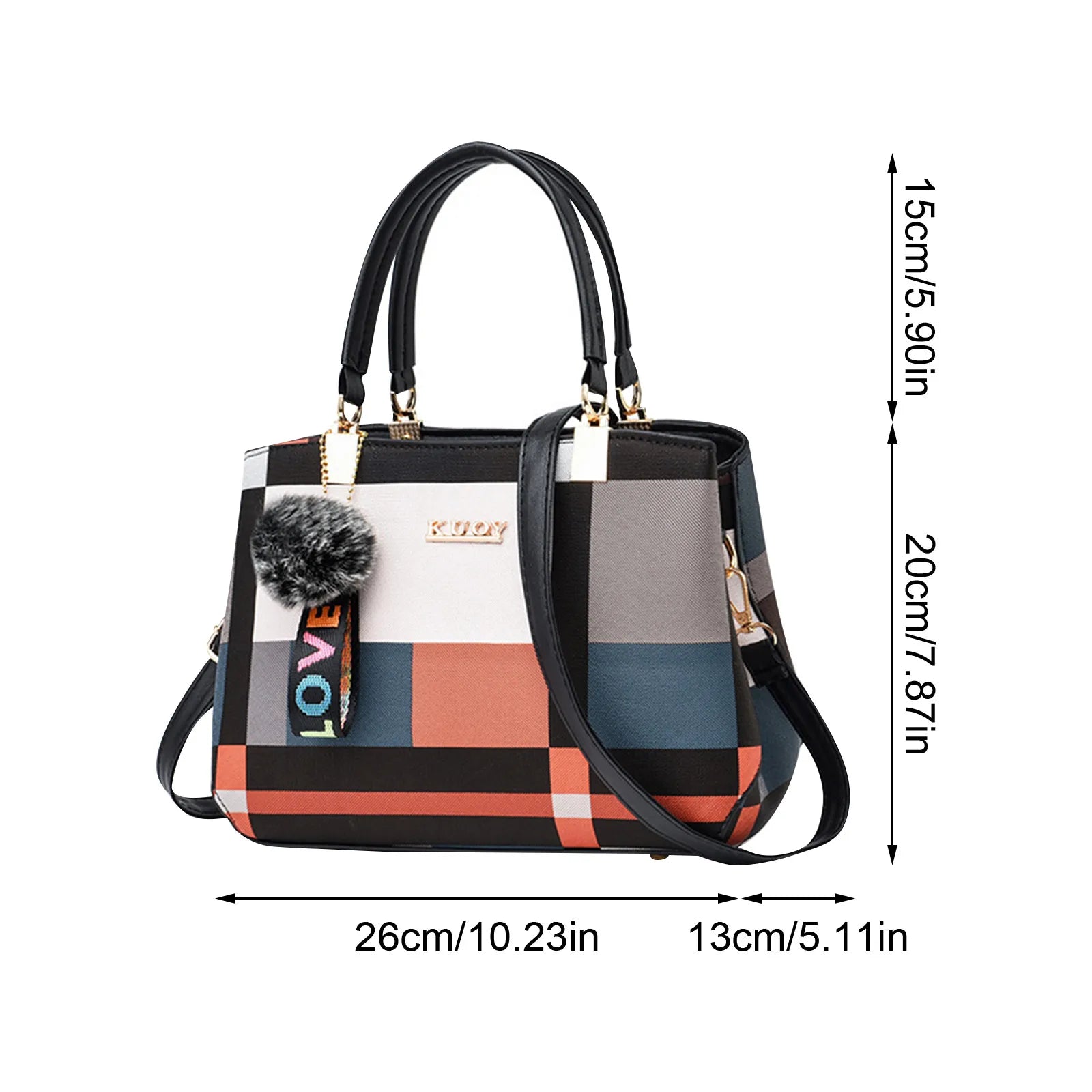 Luxury HandBag 2024 New Women Bag High Capacity Broadband Crossbody Bag Female Casual Fashion Trends Handbag