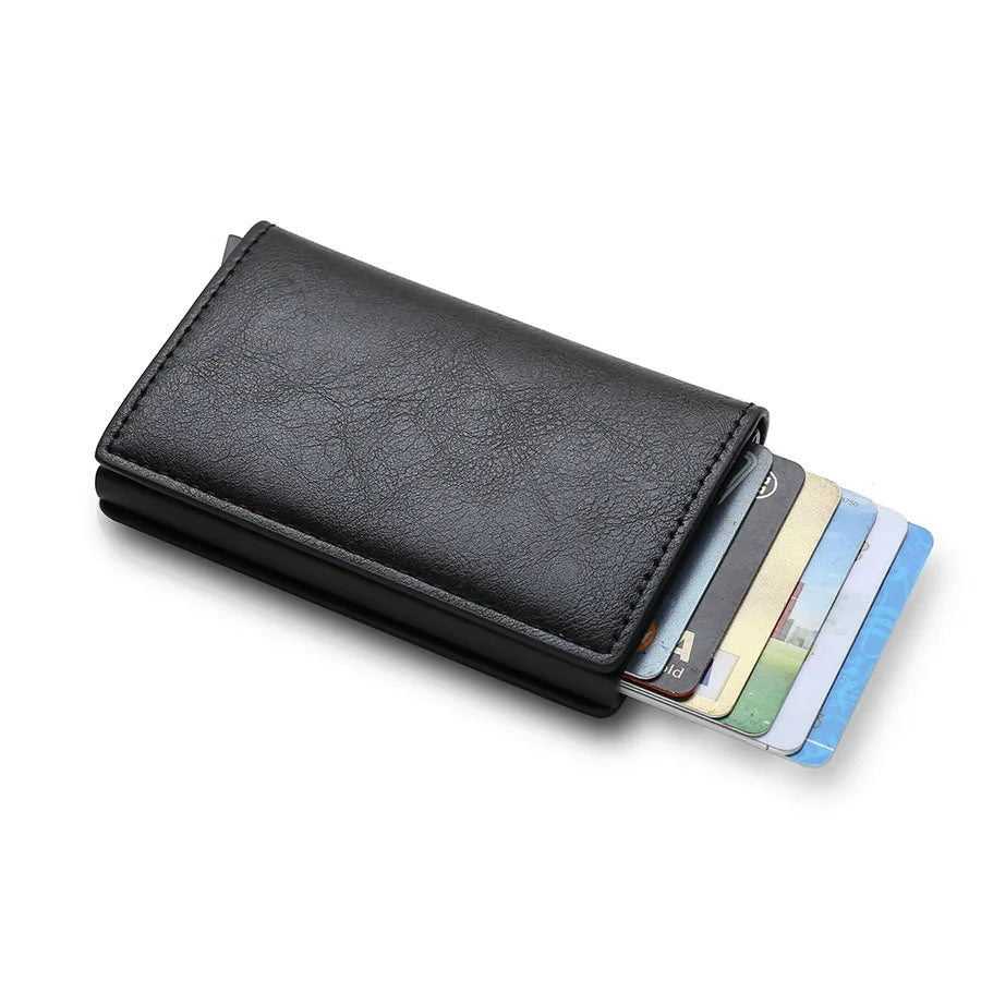 Minimalist Business Card Holder RFID Wallet Men Women Slim Mini Wallets money Bag visit bank credit cardholder visitenkartenetui