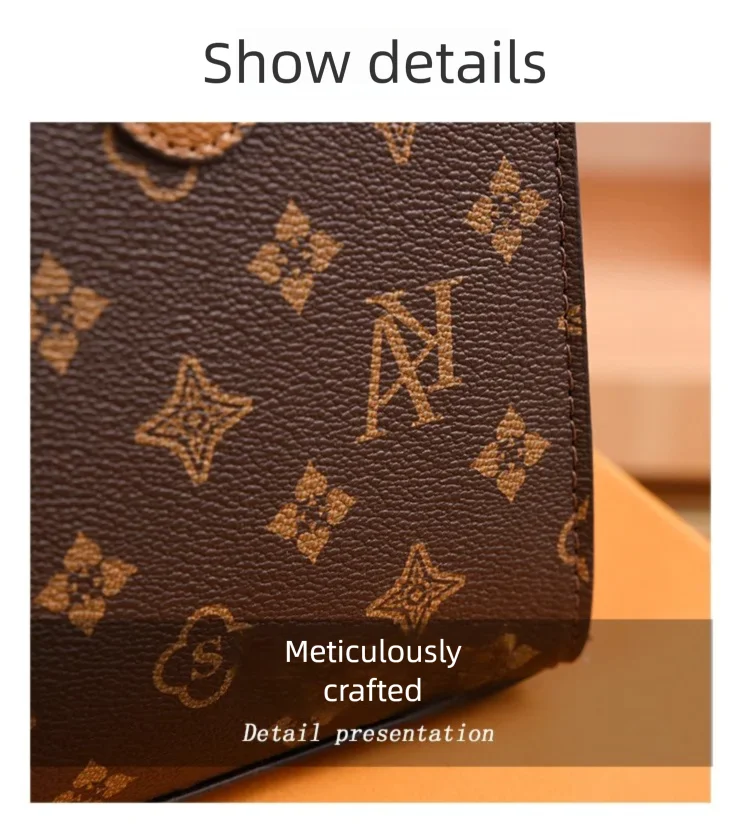 Elegant Ladies Handbag Retro Printed Crossbody Bag for Women Luxury Designer Leather Material Messenger Handbag for Travel