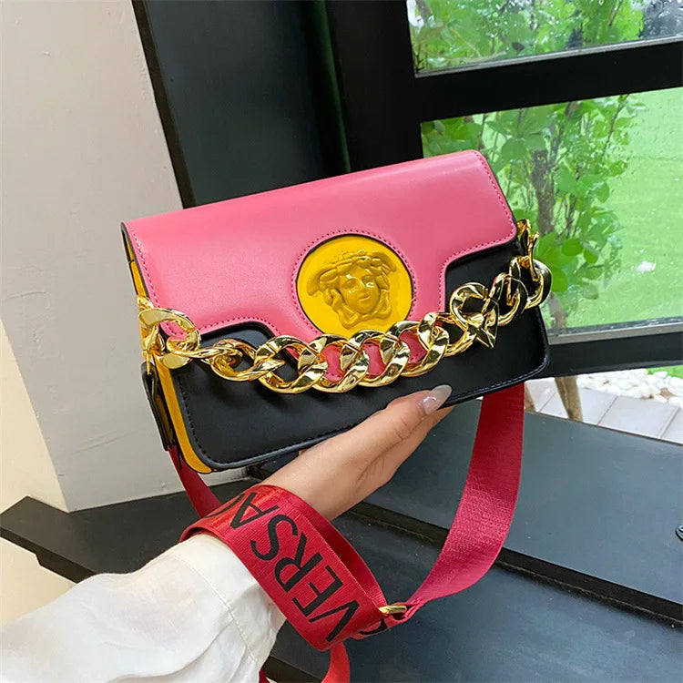 Luxury Texture Retro Crossbody Bag Women's Mini Square Designer Purse Korean-inspired Shoulder Tote Premium Quality PU Leather