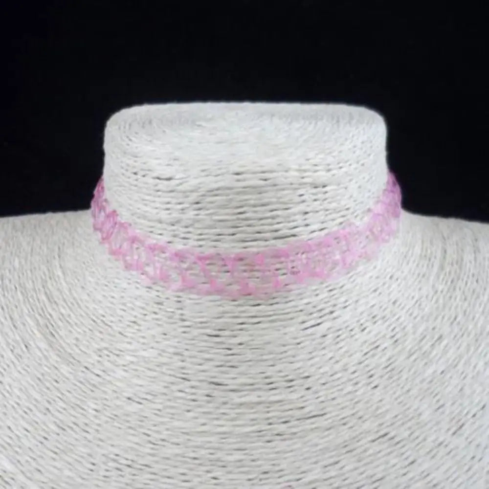 Fashion Stretch Braided Fish Thread Retro Necklace Vintage Elastic Tattoo Choker Choker Necklace